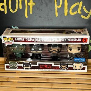 Funko Pop Batman / Selina Kyle / Oswald Cobblepot / The Riddler The Batman 4Pack